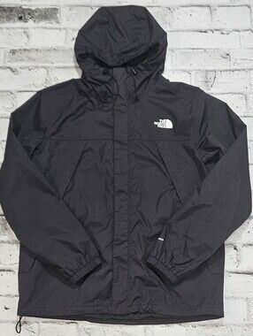 The North Face DryVent Hooded Rain Jacket Black Men's Large Waterproof